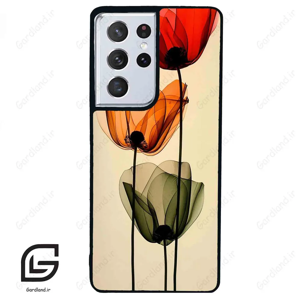 قاب گوشی سامسونگ اس 21 اولترا (Galaxy S21 Ultra ) طرح گل کد 2650