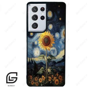 قاب گوشی سامسونگ اس 21 اولترا (Galaxy S21 Ultra ) طرح افتابگردان کد 2652