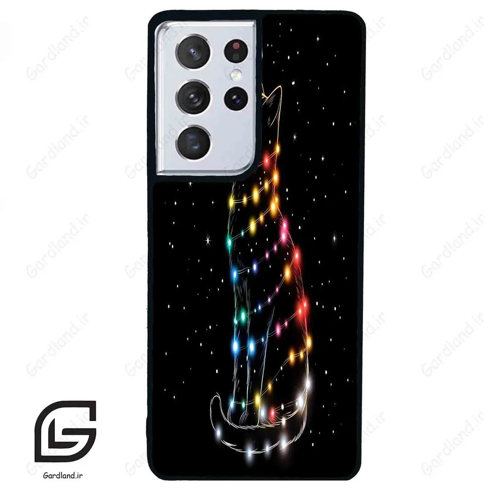 قاب گوشی سامسونگ اس 21 اولترا (Galaxy S21 Ultra ) طرح گربه کد 2653