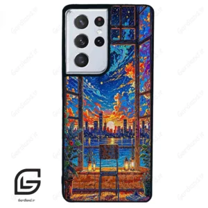 قاب گوشی سامسونگ اس 21 اولترا (Galaxy S21 Ultra ) طرح نقاشی کد 2659