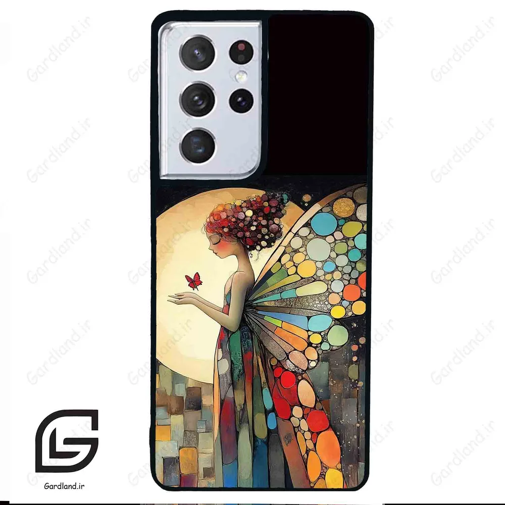 قاب گوشی سامسونگ اس 21 اولترا (Galaxy S21 Ultra ) طرح دخترانه کد 2673
