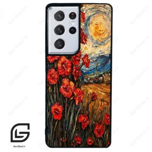 قاب گوشی سامسونگ اس 21 اولترا (Galaxy S21 Ultra ) طرح نقاشی کد 2677