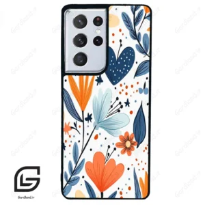 قاب گوشی سامسونگ اس 21 اولترا (Galaxy S21 Ultra ) طرح گل کد 2686