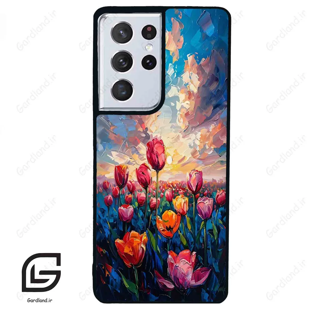 قاب گوشی سامسونگ اس 21 اولترا (Galaxy S21 Ultra ) طرح گل کد 2687