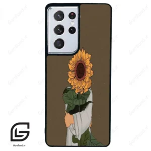 قاب گوشی سامسونگ اس 21 اولترا (Galaxy S21 Ultra ) طرح افتابگردان کد 2688
