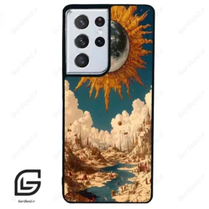 قاب گوشی سامسونگ اس 21 اولترا (Galaxy S21 Ultra ) طرح خورشید کد 2694