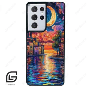 قاب گوشی سامسونگ اس 21 اولترا (Galaxy S21 Ultra ) طرح ماه کد 2699