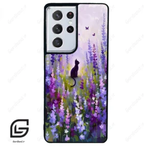 قاب گوشی سامسونگ اس 21 اولترا (Galaxy S21 Ultra ) طرح گربه کد 2700