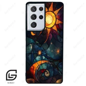 قاب گوشی سامسونگ اس 21 اولترا (Galaxy S21 Ultra ) طرح خورشید کد 2707