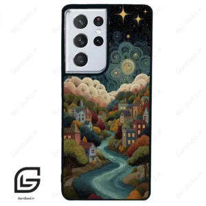 قاب گوشی سامسونگ اس 21 اولترا (Galaxy S21 Ultra ) طرح دهکده کد 2736