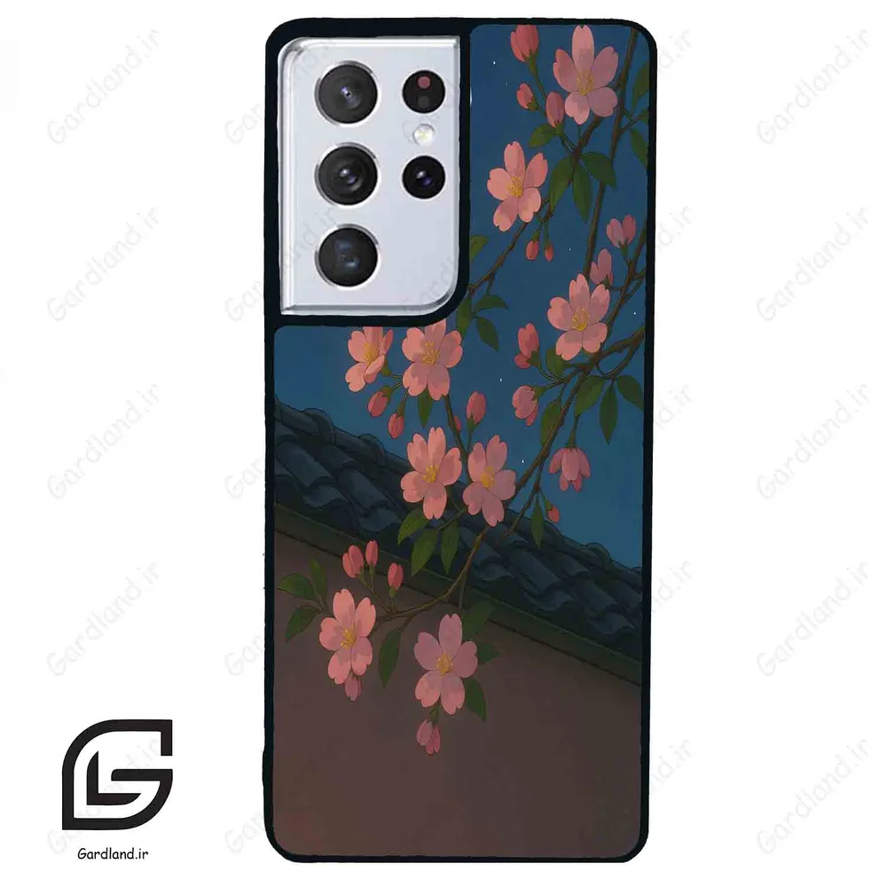 قاب گوشی سامسونگ اس 21 اولترا (Galaxy S21 Ultra ) طرح شکوفه کد 2737