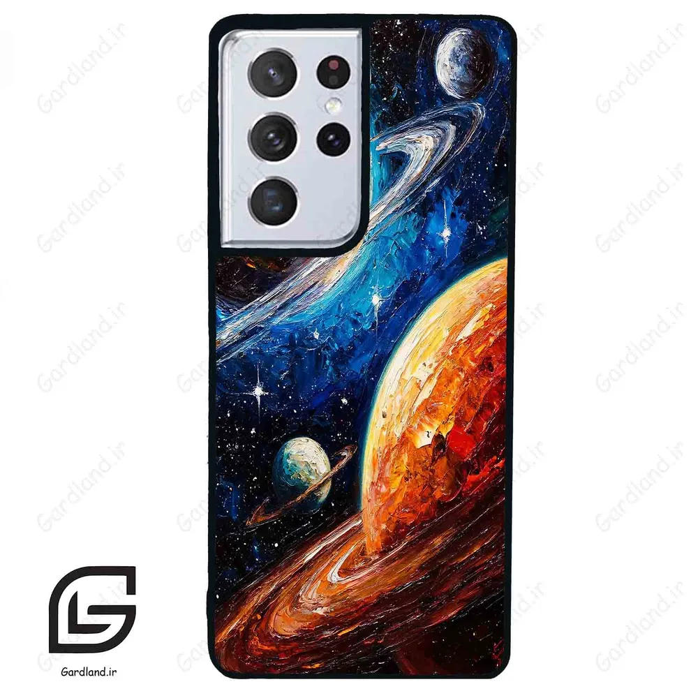 قاب گوشی سامسونگ اس 21 اولترا (Galaxy S21 Ultra ) طرح زحل کد 2765