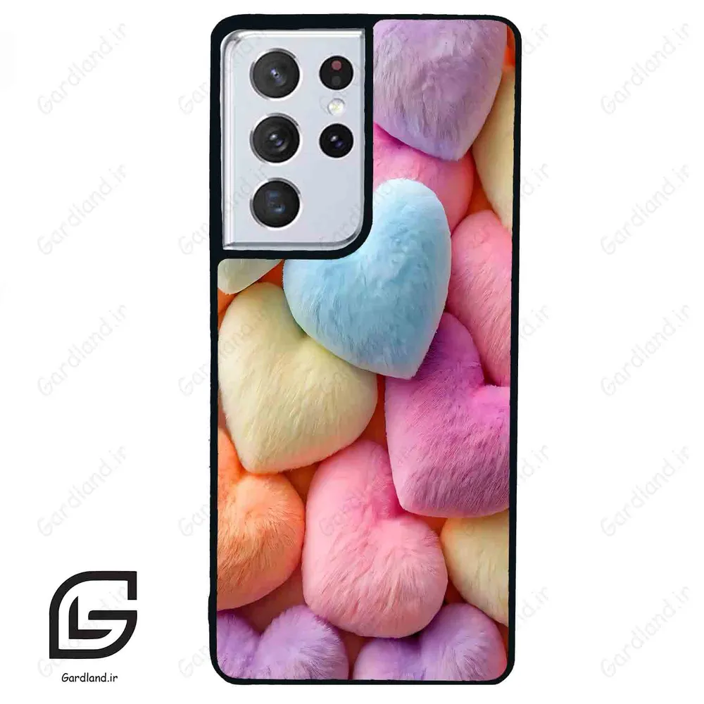 قاب گوشی سامسونگ اس 21 اولترا (Galaxy S21 Ultra ) طرح قلبی کد 2782