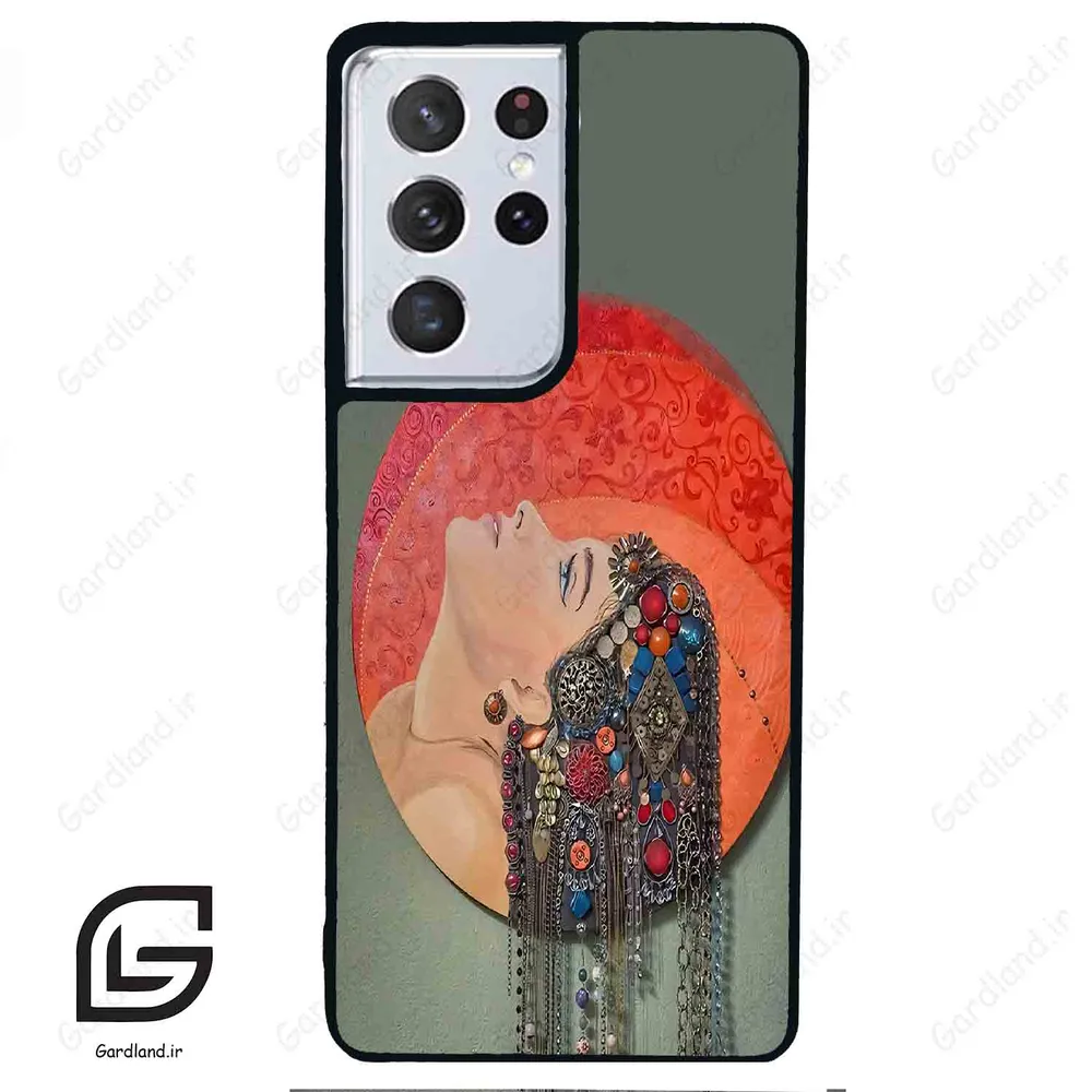 قاب گوشی سامسونگ اس 21 اولترا (Galaxy S21 Ultra ) طرح دخترانه کد 2787