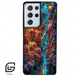 قاب گوشی سامسونگ اس 21 اولترا (Galaxy S21 Ultra ) طرح گل کد 2794