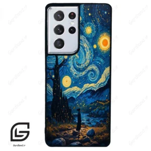 قاب گوشی سامسونگ اس 21 اولترا (Galaxy S21 Ultra ) طرح شب کد 2801