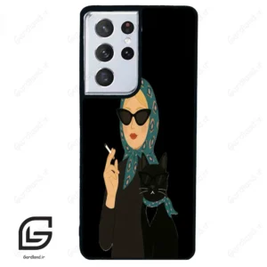 قاب گوشی سامسونگ اس 21 اولترا (Galaxy S21 Ultra ) طرح خانومی کد 2810