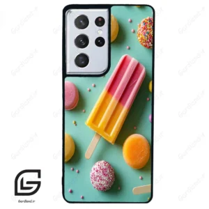 قاب گوشی سامسونگ اس 21 اولترا (Galaxy S21 Ultra ) طرح بستنی کد 2811