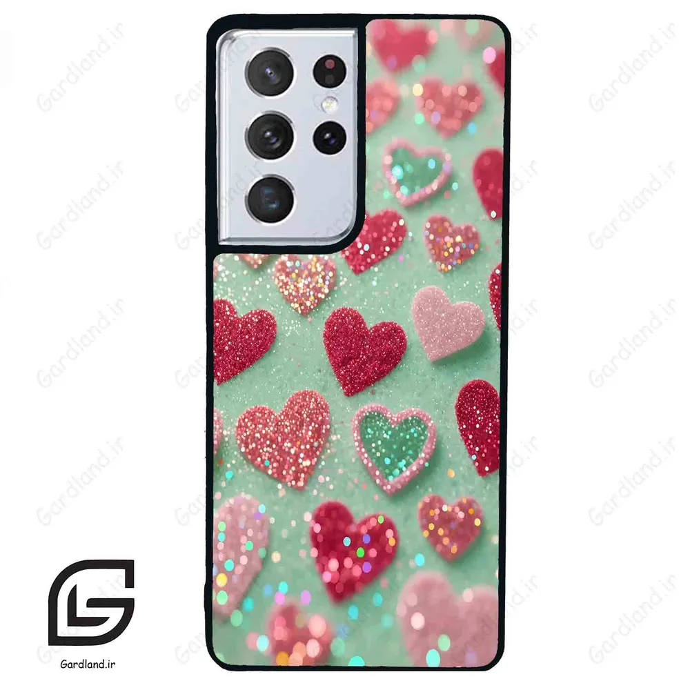 قاب گوشی سامسونگ اس 21 اولترا (Galaxy S21 Ultra ) طرح قلب کد 2812