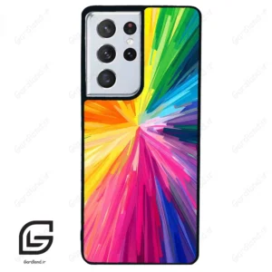 قاب گوشی سامسونگ اس 21 اولترا (Galaxy S21 Ultra ) طرح رنگارنگ کد 2877