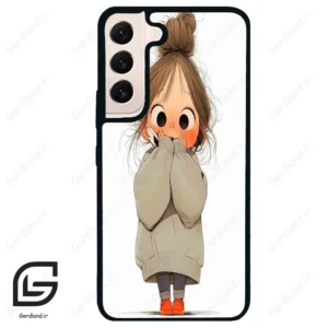 قاب گوشی سامسونگ اس 22 نرمال (Galaxy S22 5G ) طرح دخترانه کد 2054