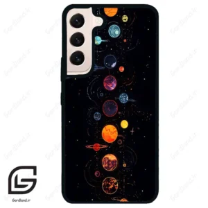 قاب گوشی سامسونگ اس 22 نرمال (Galaxy S22 5G ) طرح کهکشان کد 2062