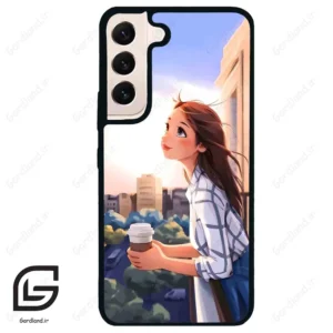قاب گوشی سامسونگ اس 22 نرمال (Galaxy S22 5G ) طرح دخترانه کد 2086