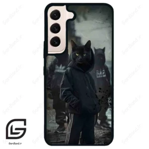 قاب گوشی سامسونگ اس 22 نرمال (Galaxy S22 5G ) طرح گربه کد 2091