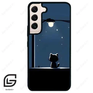 قاب گوشی سامسونگ اس 22 نرمال (Galaxy S22 5G ) طرح گربه کد 2098