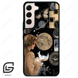 قاب گوشی سامسونگ اس 22 نرمال (Galaxy S22 5G ) طرح دخترانه کد 2111