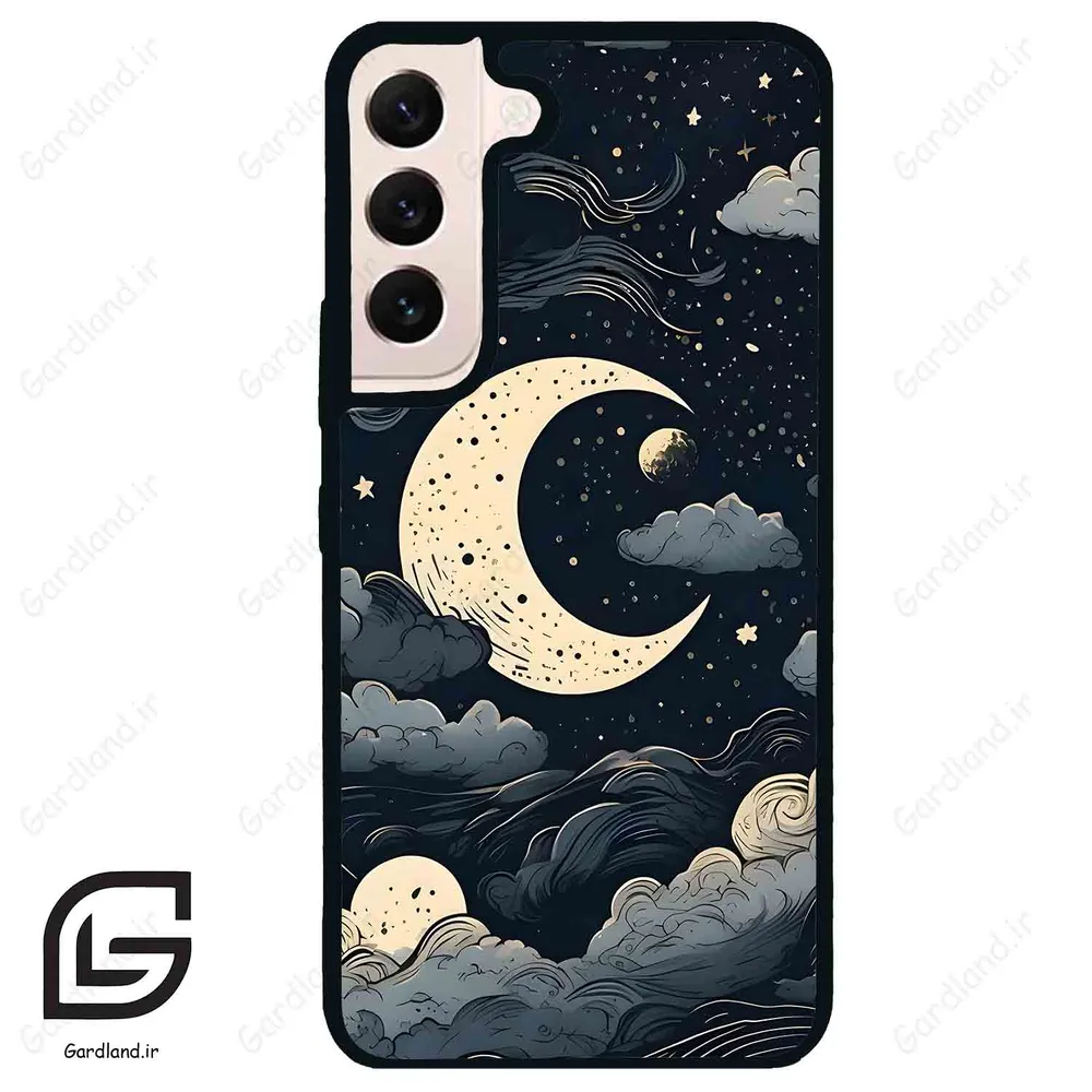 قاب گوشی سامسونگ اس 22 نرمال (Galaxy S22 5G ) طرح ماه کد 2173
