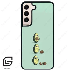 قاب گوشی سامسونگ اس 22 نرمال (Galaxy S22 5G ) طرح اووکادو کد 2258