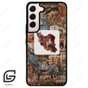 قاب گوشی سامسونگ اس 22 نرمال (Galaxy S22 5G ) طرح نقشه ایران کد 2287