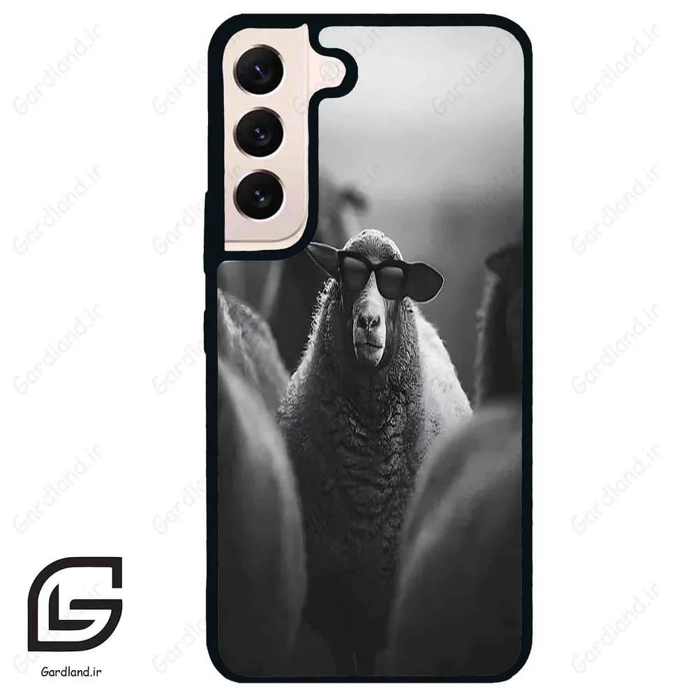 قاب گوشی سامسونگ اس 22 نرمال (Galaxy S22 5G ) طرح گوسفند کد 2290