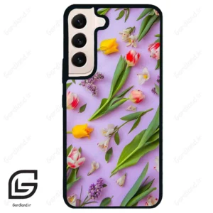 قاب گوشی سامسونگ اس 22 نرمال (Galaxy S22 5G ) طرح گل کد 2320