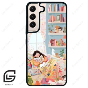 قاب گوشی سامسونگ اس 22 نرمال (Galaxy S22 5G ) طرح دخترانه کد 2325