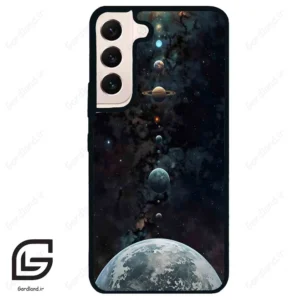 قاب گوشی سامسونگ اس 22 نرمال (Galaxy S22 5G ) طرح کهکشان کد 2350