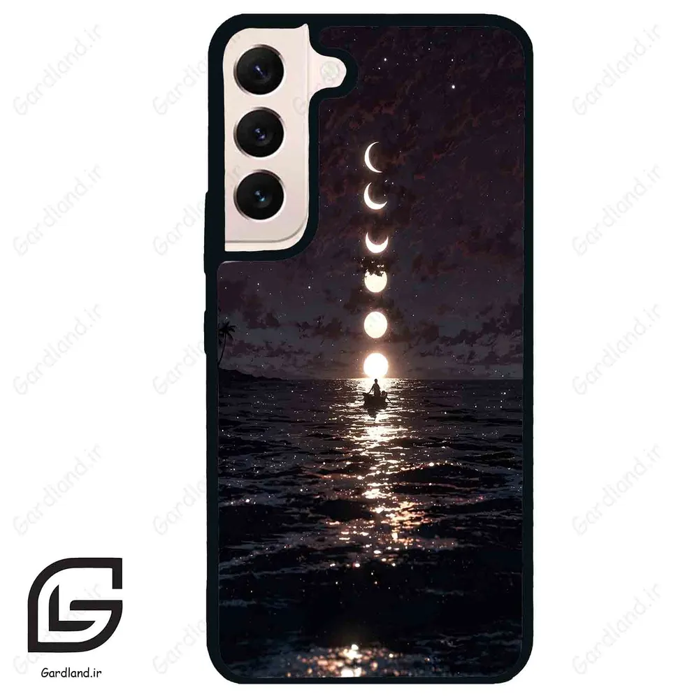 قاب گوشی سامسونگ اس 22 نرمال (Galaxy S22 5G ) طرح ماه کد 2353