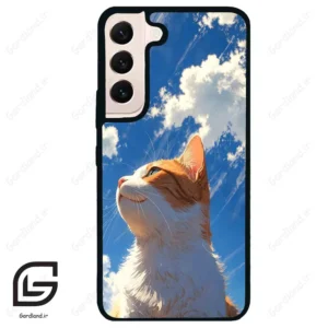 قاب گوشی سامسونگ اس 22 نرمال (Galaxy S22 5G ) طرح گربه کد 2366