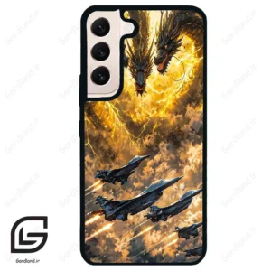 قاب گوشی سامسونگ اس 22 نرمال (Galaxy S22 5G ) طرح گودزیلا کد 2377