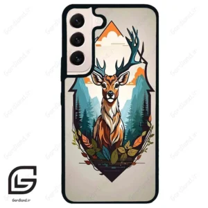 قاب گوشی سامسونگ اس 22 نرمال (Galaxy S22 5G ) طرح گوزن کد 2429