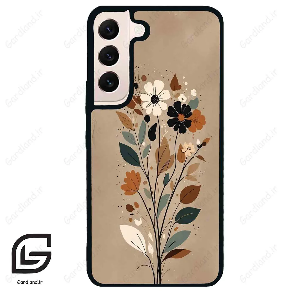 قاب گوشی سامسونگ اس 22 نرمال (Galaxy S22 5G ) طرح گل کد 2436