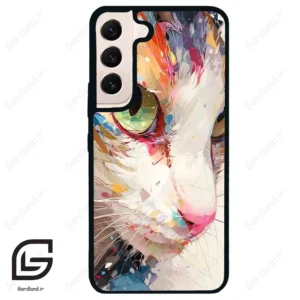 قاب گوشی سامسونگ اس 22 نرمال (Galaxy S22 5G ) طرح گربه کد 2437