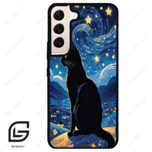 قاب گوشی سامسونگ اس 22 نرمال (Galaxy S22 5G ) طرح گربه کد 2438