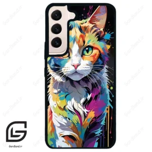 قاب گوشی سامسونگ اس 22 نرمال (Galaxy S22 5G ) طرح گربه کد 2483