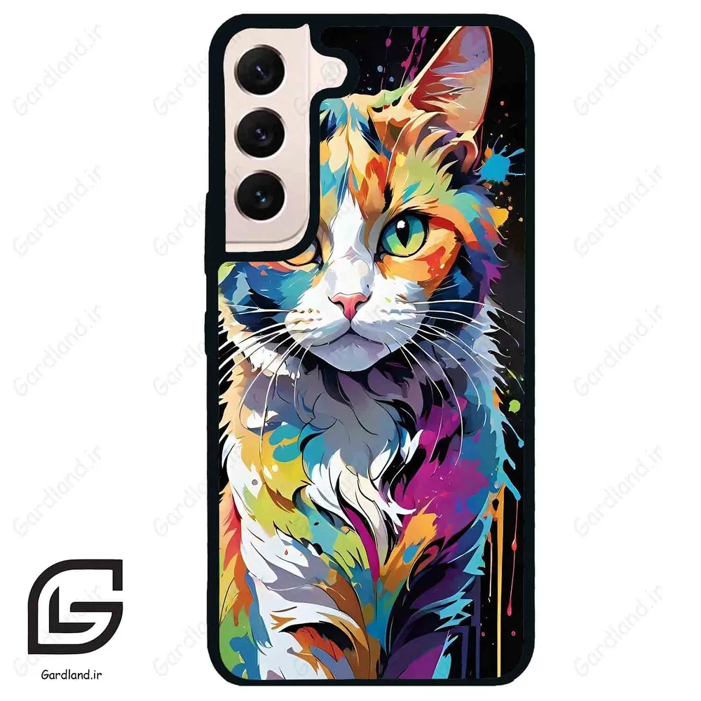 قاب گوشی سامسونگ اس 22 نرمال (Galaxy S22 5G ) طرح گربه کد 2483