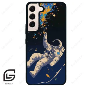 قاب گوشی سامسونگ اس 22 نرمال (Galaxy S22 5G ) طرح فضانورد کد 2484