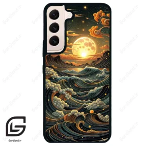 قاب گوشی سامسونگ اس 22 نرمال (Galaxy S22 5G ) طرح غروب کد 2505
