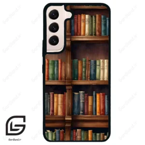قاب گوشی سامسونگ اس 22 نرمال (Galaxy S22 5G ) طرح کتابخانه کد 2527