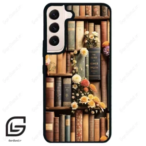 قاب گوشی سامسونگ اس 22 نرمال (Galaxy S22 5G ) طرح کتابخانه کد 2534